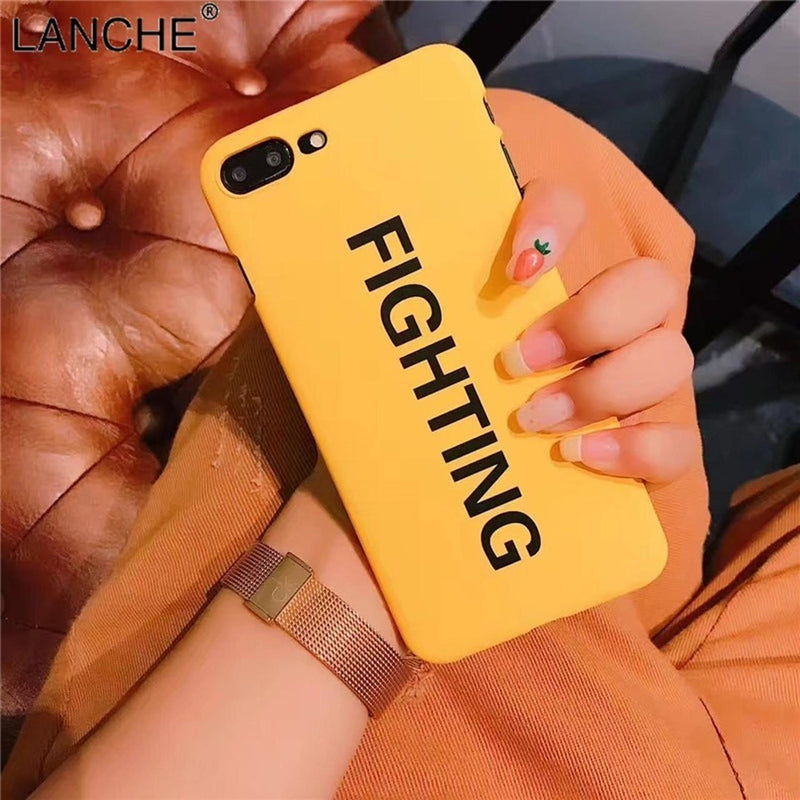 Funda Fighting Para iPhone Dama Hombre Mujer Club Fight Moda