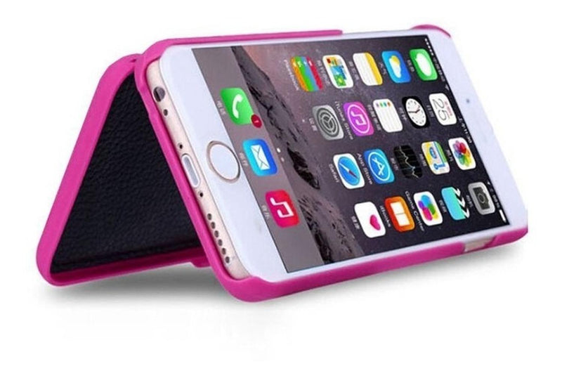 Funda Para iPhone Galaxy Cartera Tarjetero Billetera Libro