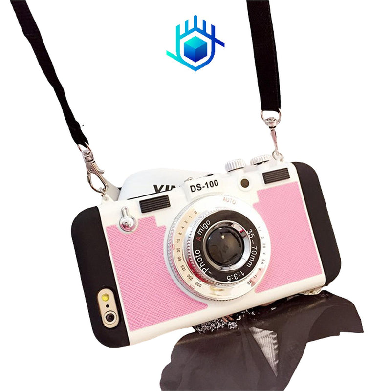 Funda para iPhone Camara Profesional 3d Collar Mujer Hombre