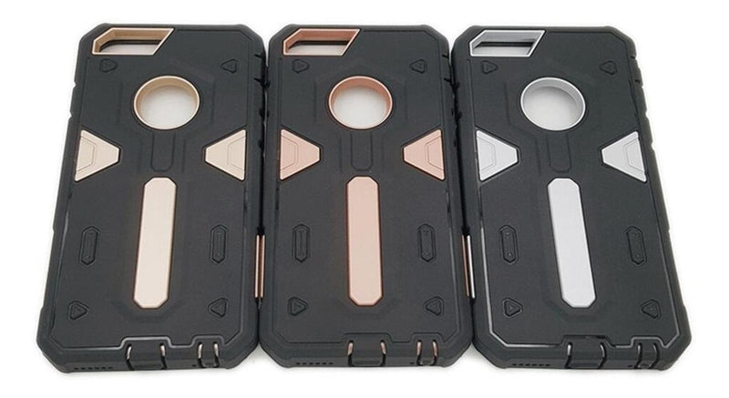 Funda Para iPhone Reforzada Fuerte Goma Case Uso Rudo Hombre