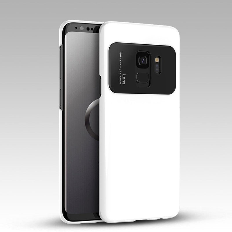 Funda Plastico Brillosa Mate Transparente Samsung S9 S9 Plus