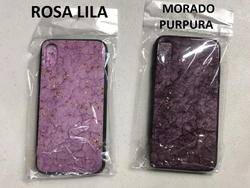 Funda Marmol Para iPhone con Diamantes Mujer Case Brillo 3D