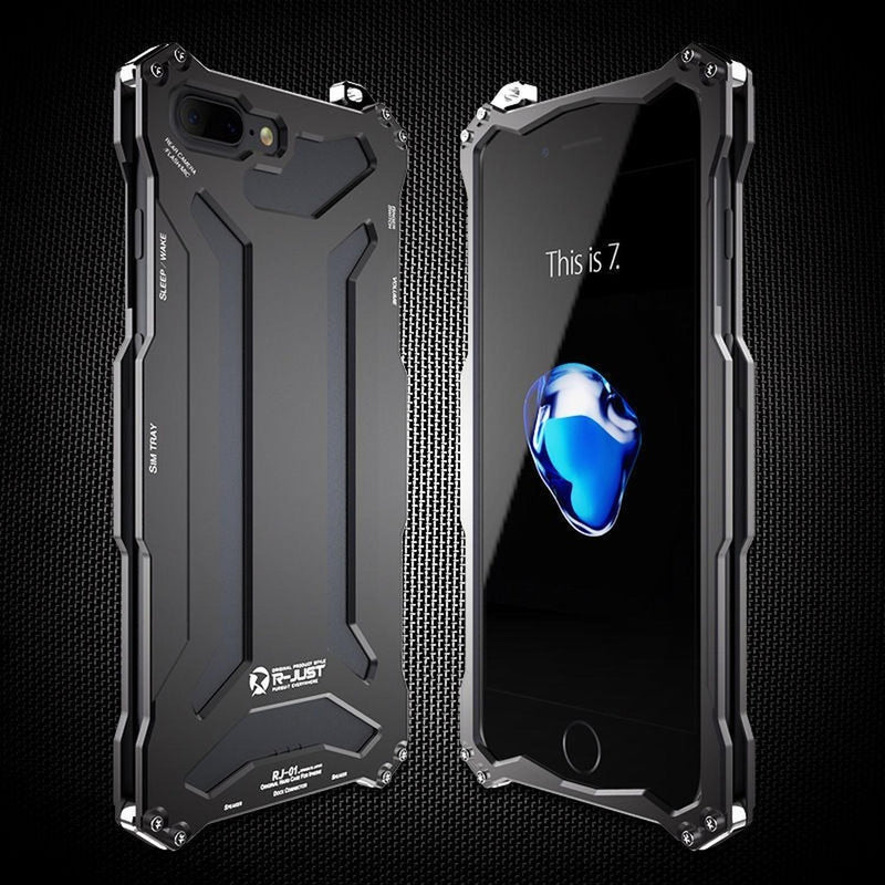 Funda Case Armadura De Aluminio iPhone 6 6s 7 8 Plus Rigido