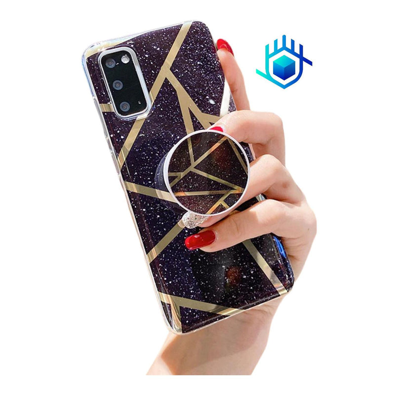 Funda Para Huawei + Mica Lineas Case Mujer Protector Mujer