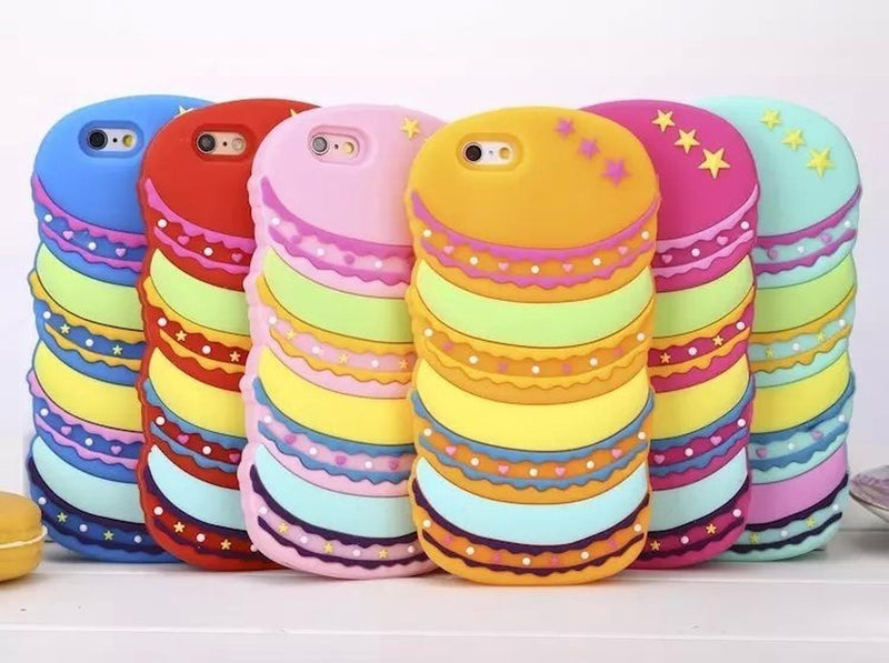 Funda Para iPhone Galleta Postre Macarons Dama Mujer Hombre