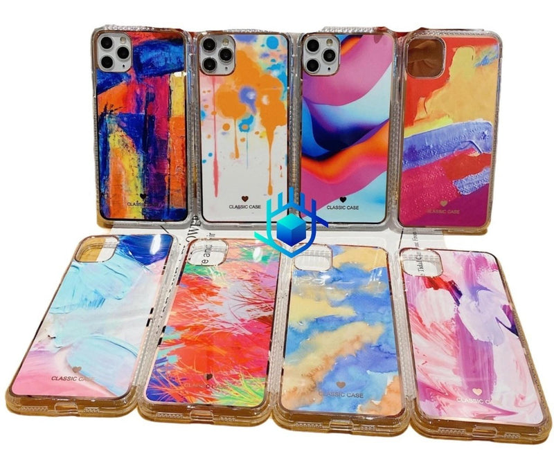 Funda Para iPhone Pintura Dama Mujer Hombre Arena Marmol 3d