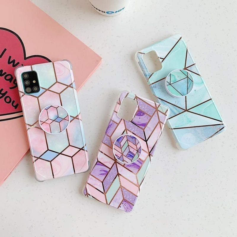 Funda Premium para iPhone Geometria Mujer Reforzada Fuerte