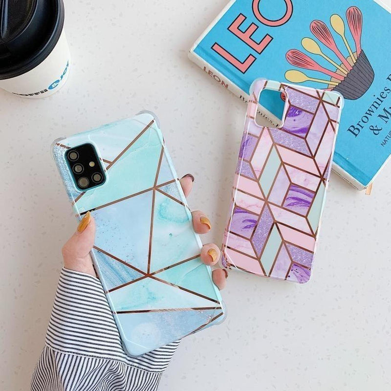 Funda Premium para iPhone Geometria Mujer Reforzada Fuerte