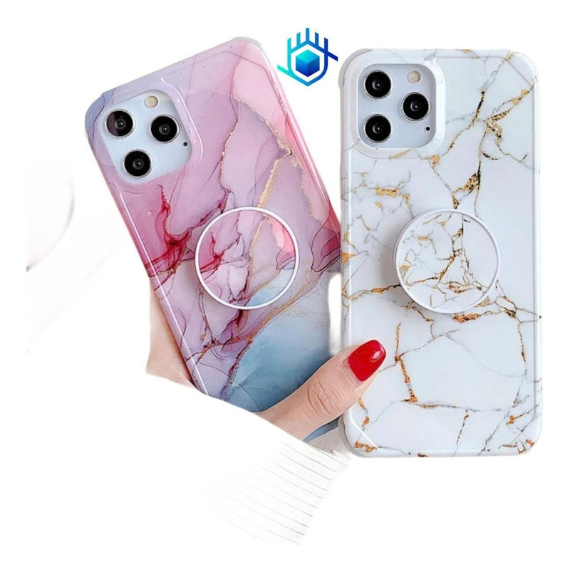 Funda Compatible Con Galaxy Arena Marmol Protector Mujer