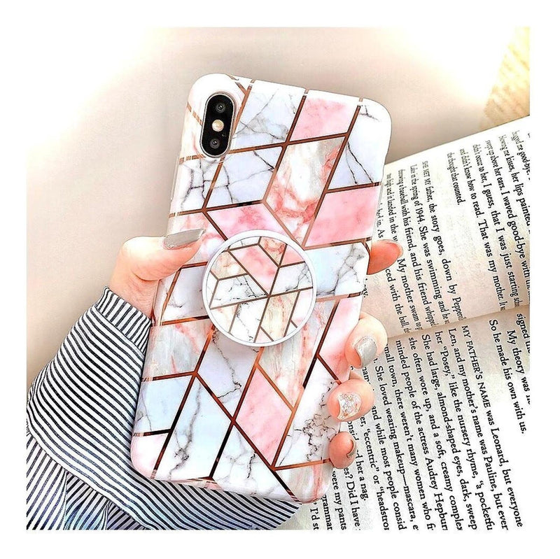 Funda Geometria Compatible Con Galaxy Hombre Dama Protector