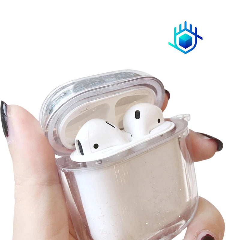 Funda Brillos Liquido para AirPods Case Uso Rudo Mujer Dama