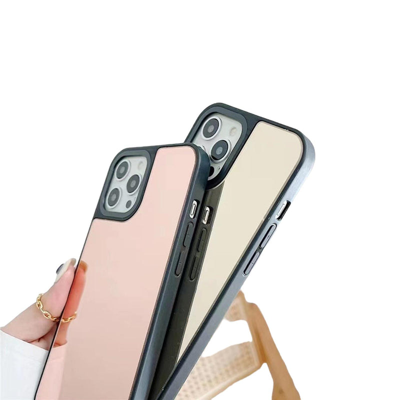 Funda Espejo Premium Gruesa para iPhone 13 + Mica Protectora