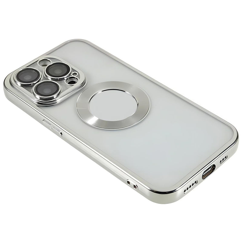 Funda de Lujo Goma para iPhone 8/7 Plus + Mica Case Elegante