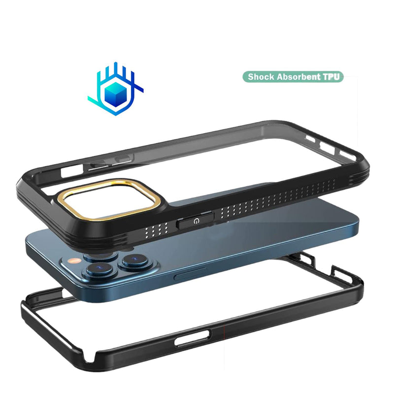 Funda Premium para iPhone + Mica Armadura Rudo Cobertura 360