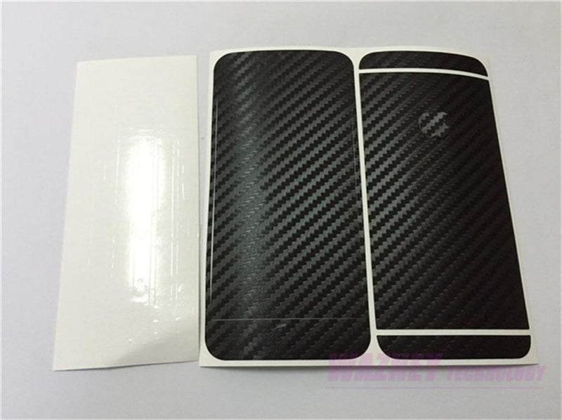 Sticker Para iPhone Fibra Carbon Hombre Mujer Protector 3d