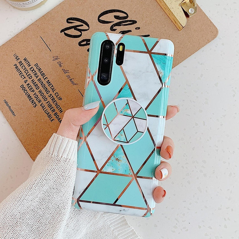 Case De Xiaomi Redmi Geometria Soporte Hombre Dama Mujer