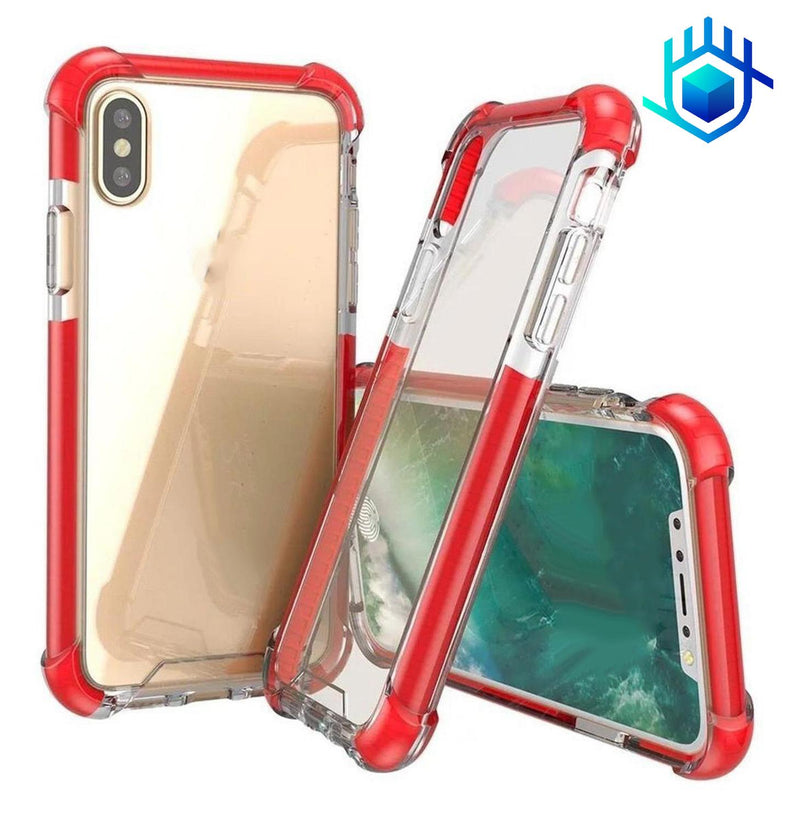 Funda Premium para iPhone+Mica Reforzada Rigido Uso Rudo 360