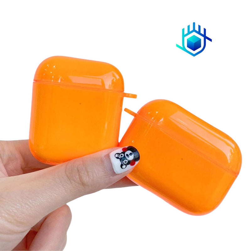 Funda Candy Neon para AirPods Case Uso Rudo Mujer 3d Hombre