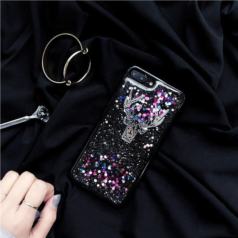 Funda para iPhone Alce Brillos Estrellas Galaxia Reno Foil