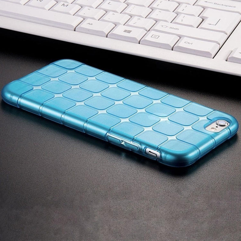 Funda Para iPhone Cubos Goma Hombre Mujer Cuadros Figuras 3d