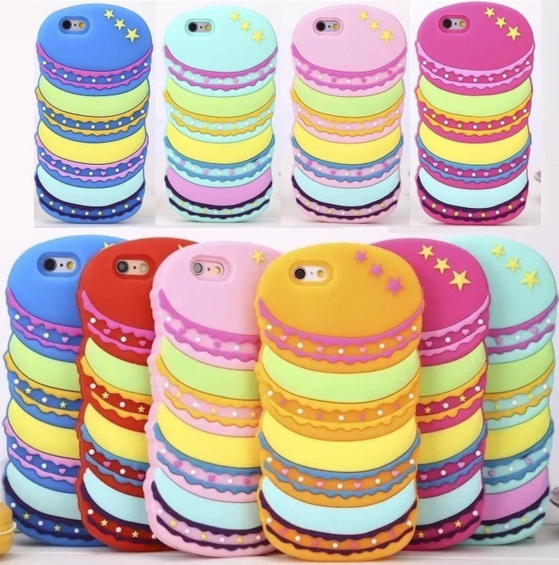 Funda Para iPhone Galleta Postre Macarons Dama Mujer Hombre