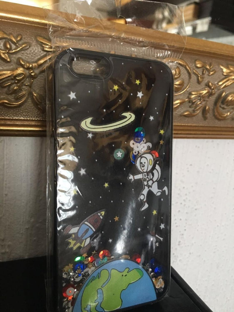 Funda Para iPhone Galaxia Estrellas Espacio Brillos Hombre