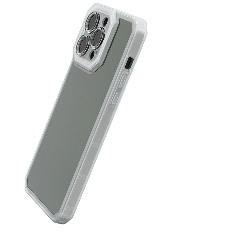 Funda Goma Gruesa para iPhone+ Mica con Esquinas Protectoras