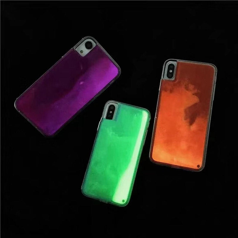 Case Arena Luminosa Para Huawei Brilla En La Oscuridad Glow