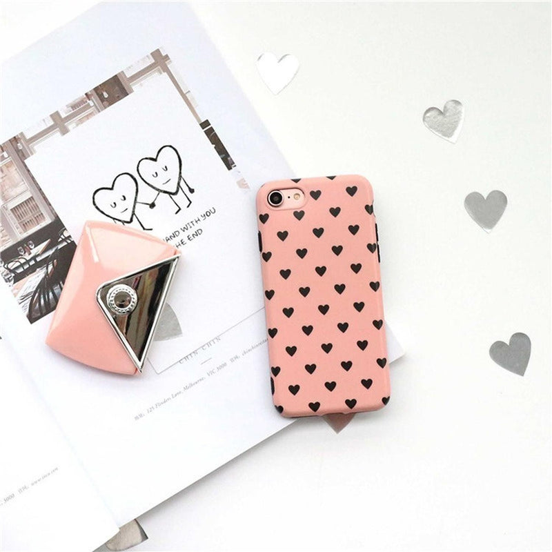 Funda Corazon De Goma Para iPhone Dama Hombre Mujer Novios