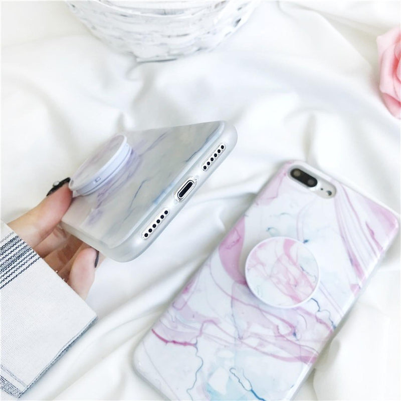 Funda Para iPhone Marmol Dama Mujer Protector Reforzada Slim