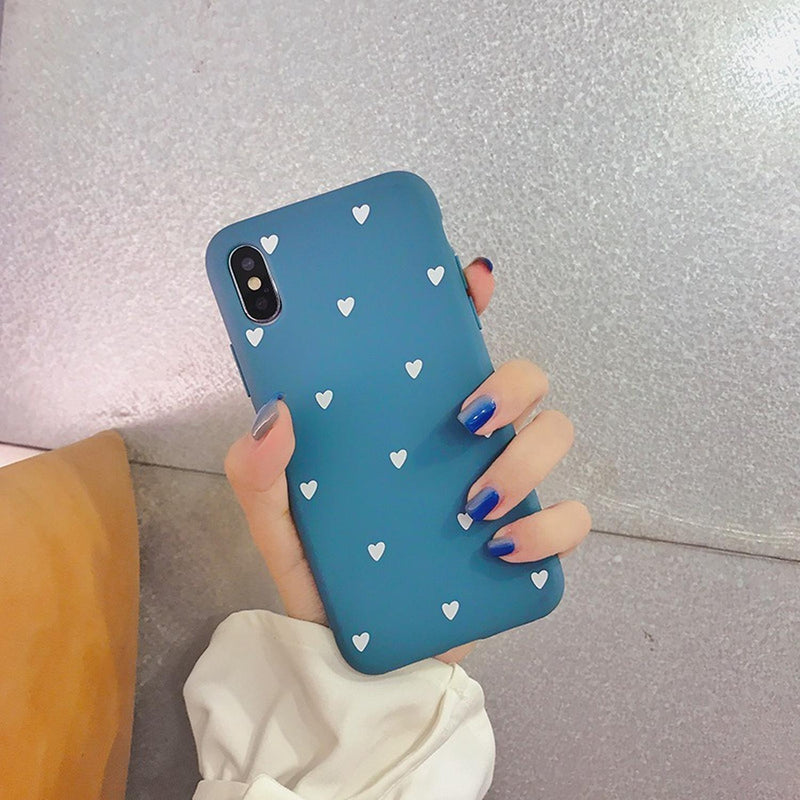 Funda para iPhone Corazones Mujer Case Da Protector Parejas