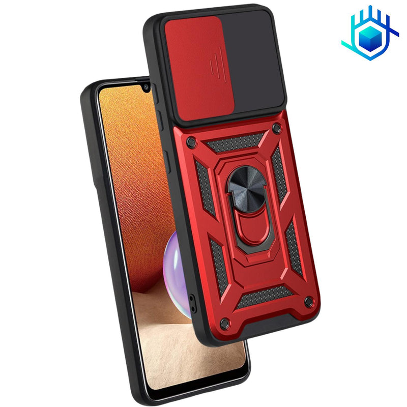 Funda Xiaomi Robot Version 2.0 Anillo+Mica Hidrogel Uso Rudo