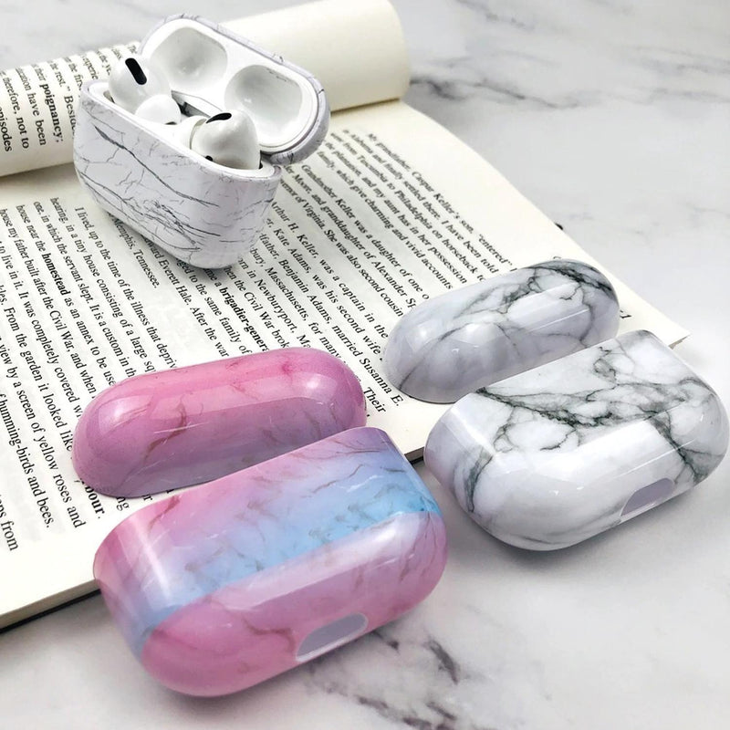 Funda para AirPods Rigida Marmol Mandala Case Mujer Hombre