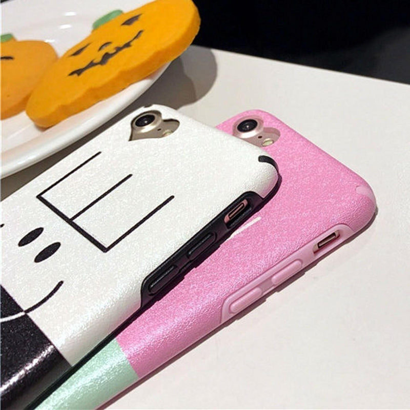 Funda Para iPhone Nice Bicolor Feliz Positivo Hombre Dama 3d