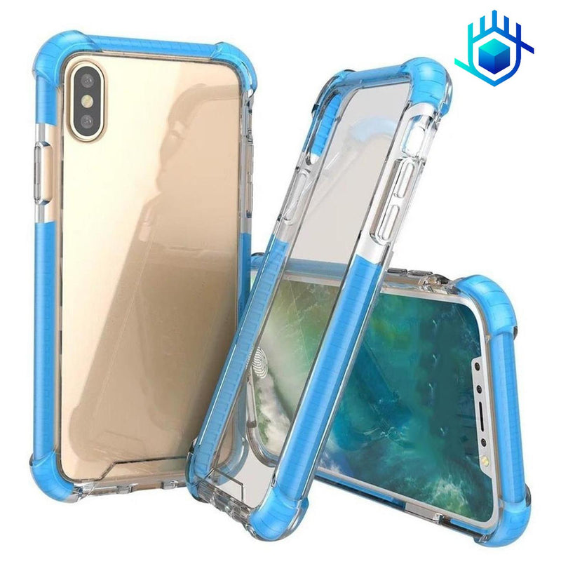 Funda Premium para iPhone+Mica Reforzada Rigido Uso Rudo 360