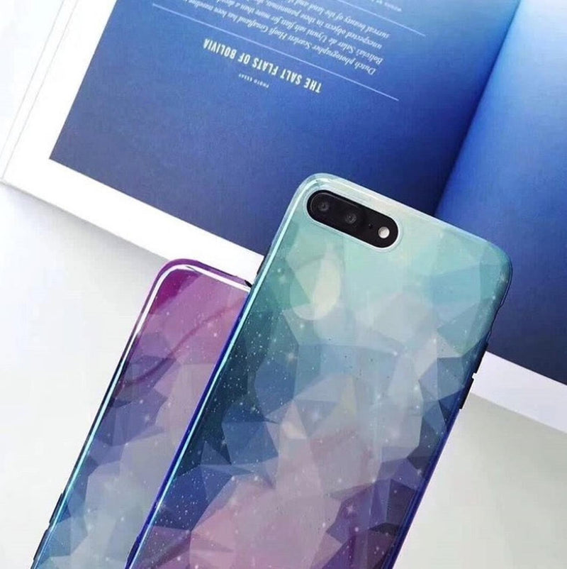 Funda Para iPhone Galaxia Universo Estrellas Tornasol 3d