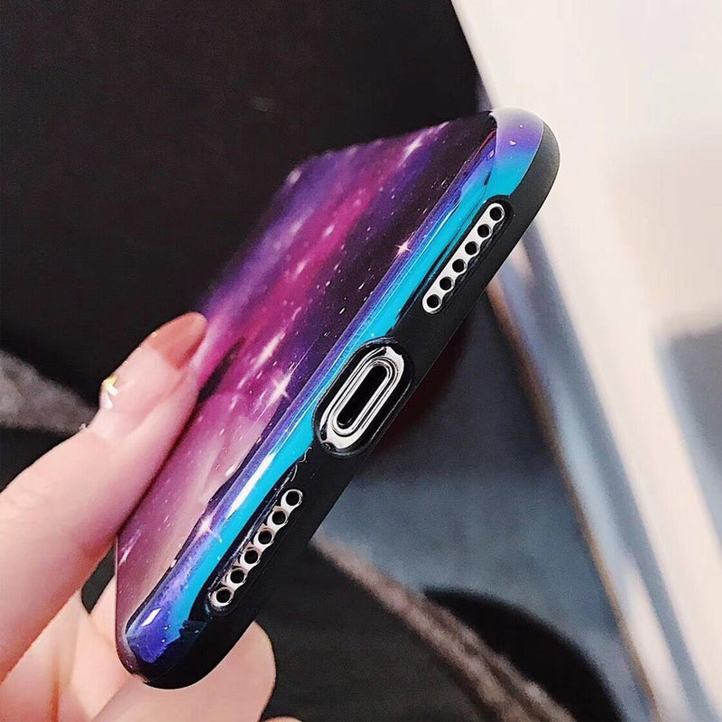 Funda Para iPhone Galaxia Planetas Case Cosmico Hombre Mujer