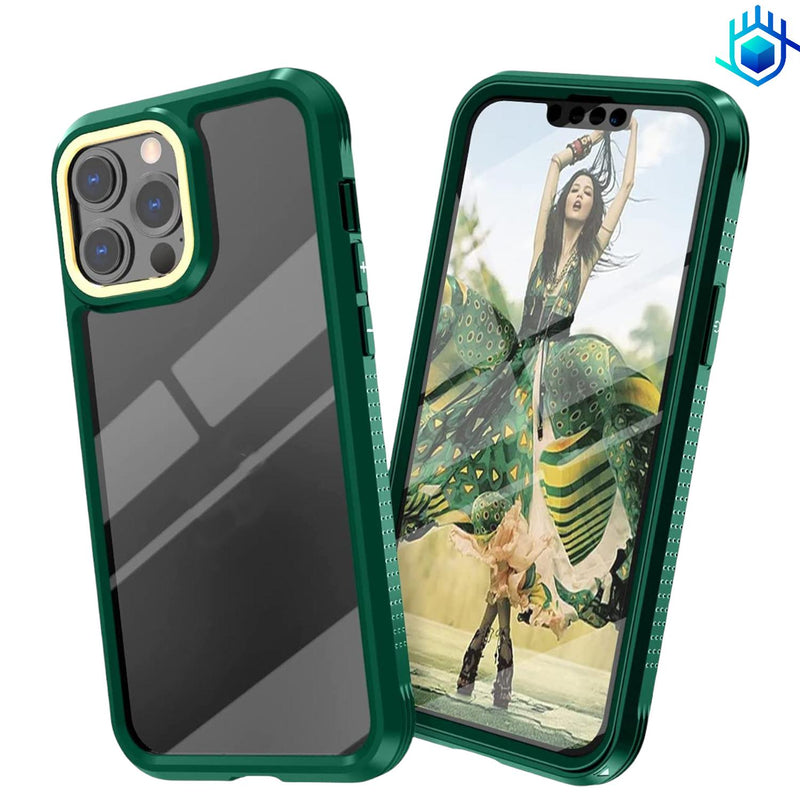 Funda Premium para iPhone + Mica Armadura Rudo Cobertura 360