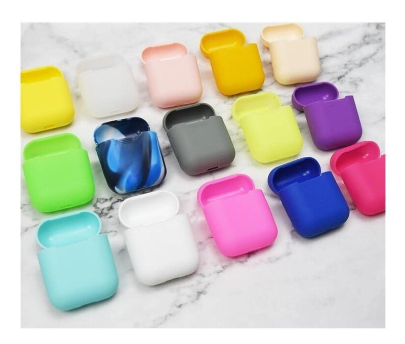 Funda para AirPods Silicon Delgado Suave Mujer Hombre Case