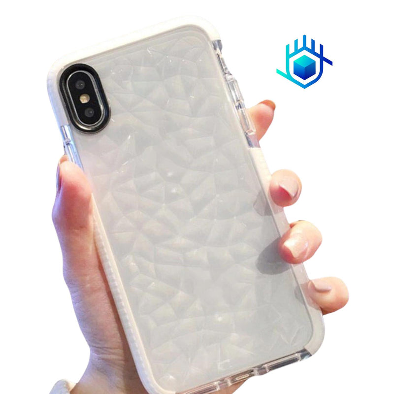 Funda para iPhone Diamantes 3d Reforzada Mujer Dama Protecto