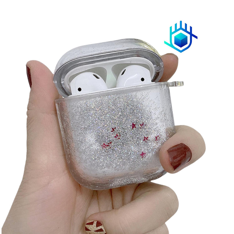 Funda Brillos Liquido para AirPods Case Uso Rudo Mujer Dama