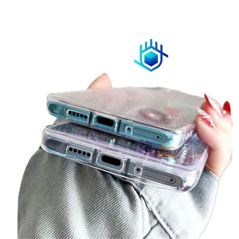 Funda para iPhone Universo Galaxia Estrellas Mujer Hombre 3D