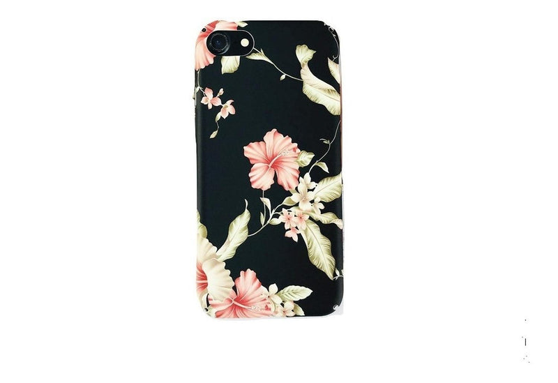 Funda para iPhone Hoja Verde Planta Flores Case Mujer Verano