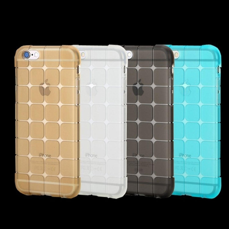 Funda Para iPhone Cubos Goma Hombre Mujer Cuadros Figuras 3d