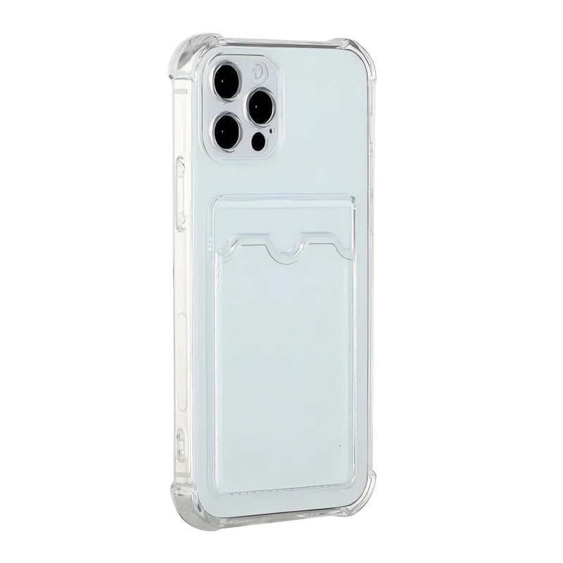 Funda Goma Porta Tarjeta para Xiaomi + Mica Protector Fuerte