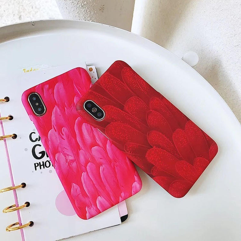 Case Plumas Para iPhone Vintage Aves Funda Mujer Hombre 3d