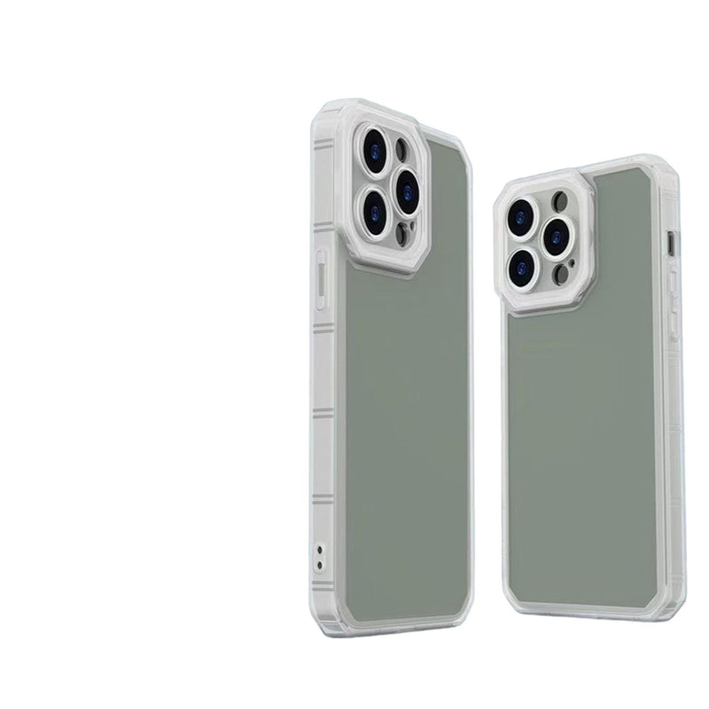 Funda Goma Gruesa para iPhone+ Mica con Esquinas Protectoras