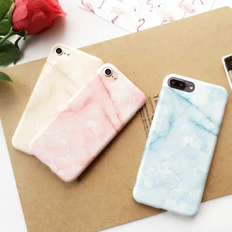 Funda Para iPhone Marmol Pastel Delight Cuarzo Dama Mujer