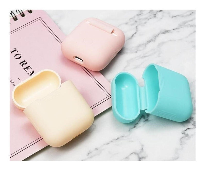 Funda para AirPods Silicon Delgado Suave Mujer Hombre Case