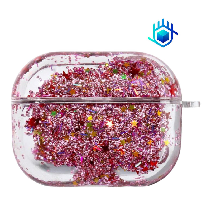 Funda Brillos Liquido para AirPods Case Uso Rudo Mujer Dama